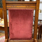 Chair - Pair of Vintage Eastlake Side Chairs, Carved Oak Wood with Red Velvet Upholstery by The Old Grainery (Eastlake, ho...