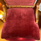 Chair - Pair of Vintage Eastlake Side Chairs, Carved Oak Wood with Red Velvet Upholstery by The Old Grainery (Eastlake, ho...