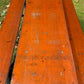 Table - Vintage German Oktoberfest Beer Garden Table & Bench, Orange Outdoor Set A53 by The Old Grainery (20 inches, 30 in...