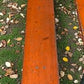 Table - Vintage German Oktoberfest Beer Garden Table & Bench, Orange Outdoor Set A53 by The Old Grainery (20 inches, 30 in...