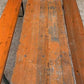 Table - Vintage German Oktoberfest Beer Garden Table & Bench, Orange Outdoor Set A54 by The Old Grainery (20 inches, 30 in...