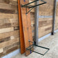 Table - Vintage German Oktoberfest Beer Garden Table & Bench, Orange Outdoor Set A54 by The Old Grainery (20 inches, 30 in...