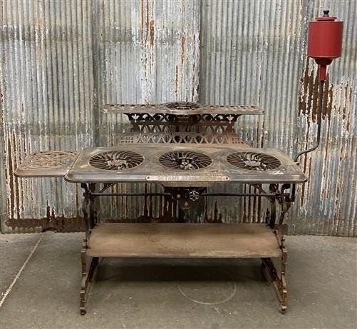 Home & Living > Home Appliances > Fans & Heaters > Heaters - Crown Jewel Vapor Stove, Detroit Stove Works, Vintage Fuel Bu...
