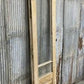 Antique French Single Door (21.75x87) 2 Pane Glass Door European Door, H159