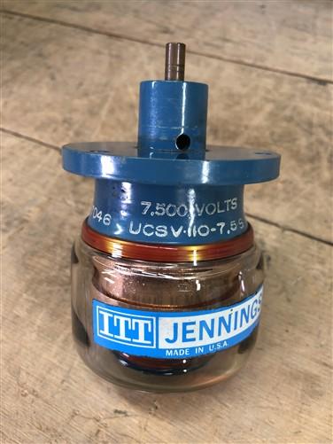 Ham Radio - Jennings UCSV-110-7.5S Variable Vacuum Capacitor 7,500 Volts 7046, Made in USA D by The Old Grainery (7500 vol...