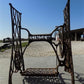 Treadle base - Antique Singer Cast Iron Sewing Machine Base Treadle Table Stand Industrial QV, by The Old Grainery (Antiqu...