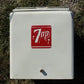 7up Metal Soda Pop Bottle Cooler, Picnic Ice Chest, Vintage Drinks Sign D,