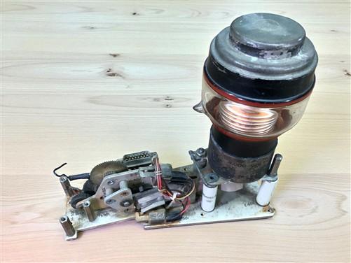 Ham Radio - Jennings Variable Vacuum Capacitor Assembly, Ham Radio, Vintage RF Tuner B by The Old Grainery (3000 volts, am...