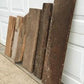 6 Barn Wood Reclaimed Planks, Wall Siding Panels, Weathered Rustic Lumber U