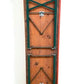 Table - Vintage German Oktoberfest Beer Garden Table & Bench, Orange Outdoor Set A57 by The Old Grainery (20 inches, 30 in...