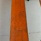 Vintage German Oktoberfest Beer Garden Table & Bench, Orange Outdoor Set A61