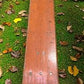 Vintage German Oktoberfest Beer Garden Table & Bench, Orange Outdoor Set A63