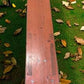 Vintage German Oktoberfest Beer Garden Table & Bench, Orange Outdoor Set A63