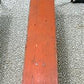 Table - Vintage German Oktoberfest Beer Garden Table & Bench, Orange Outdoor Set A64 by The Old Grainery (20 inches, 30 in...
