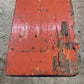 Table - Vintage German Oktoberfest Beer Garden Table & Bench, Orange Outdoor Set A68 by The Old Grainery (20 inches, 30 in...
