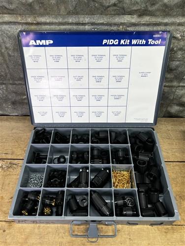 Ham Radio - Lot 2 AMP Connector Kits RS-232 Repair Kit 606466-1, PIDG Kit with Tool 608028-1 by The Old Grainery (control...