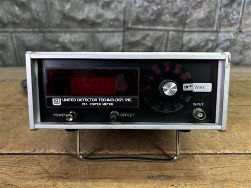 United Detector Technology, UDT 21A Power Meter Model, 121A Optical Watt Meter