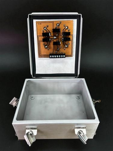 Ham Radio - Aluminum Project Enclosure Box with Relay Circuit Board, Signal Test Control by The Old Grainery (50 load, acb...