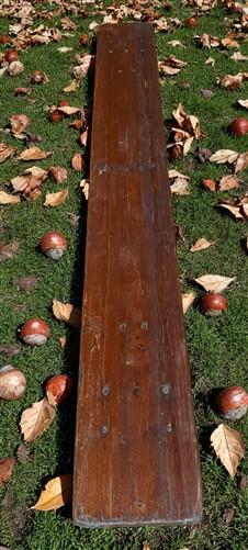 Table - Vintage German Oktoberfest Beer Garden Table & Bench, Brown Outdoor Set A9 by The Old Grainery (20 inches, 30 inch...