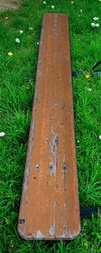 Furniture - Vintage German Oktoberfest Beer Garden Table & Bench, Wood Outdoor Set B41 by The Old Grainery