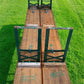 Furniture - Vintage German Oktoberfest Beer Garden Table & Bench, Wood Outdoor Set B41 by The Old Grainery