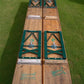 Furniture - Vintage German Oktoberfest Beer Garden Table & Bench, Wood Outdoor Set B41 by The Old Grainery