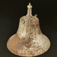 Cast iron bell - No 1 CS Bell Cast Iron Church School Dinner, 14" diameter, Crystal Metal Yoke, by The Old Grainery (14 in...