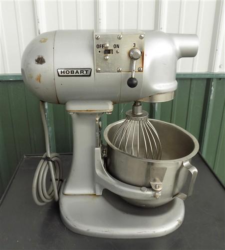 Mixer - Hobart Commercial Countertop Mixer Model N50, 3 Speed 5 Quart Mixer, Bowl Lift by The Old Grainery (3 speed, appli...