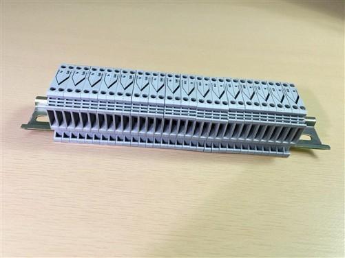 Ham Radio - Lot of 16 MTKD Feed Through Terminal Blocks on Rail Industrial Electrical Parts by The Old Grainery (amateur r...