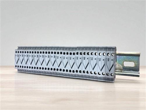 Ham Radio - Lot of 16 MTKD Feed Through Terminal Blocks on Rail Industrial Electrical Parts by The Old Grainery (amateur r...