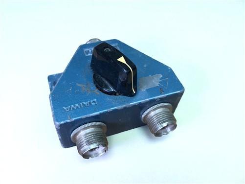 Ham Radio - Daiwa CS-201, 2-Position Coax Switch, Japan, Vintage Ham Radio Antenna Selector by The Old Grainery (2 postiio...