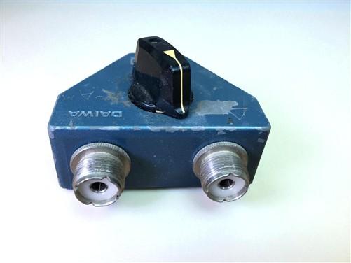 Ham Radio - Daiwa CS-201, 2-Position Coax Switch, Japan, Vintage Ham Radio Antenna Selector by The Old Grainery (2 postiio...