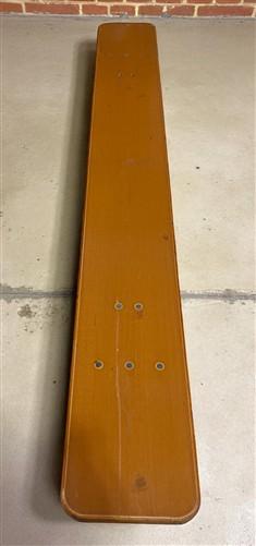 Vintage German Oktoberfest Beer Garden Table & Bench, Wood Outdoor Set B43