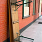 Vintage German Oktoberfest Beer Garden Table & Bench, Wood Outdoor Set B43