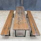 Furniture - Vintage German Oktoberfest Beer Garden Table & Bench, Wood Outdoor Set B55 by The Old Grainery