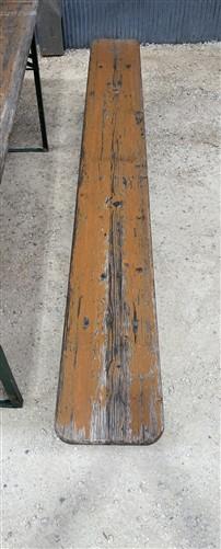 Furniture - Vintage German Oktoberfest Beer Garden Table & Bench, Wood Outdoor Set B55 by The Old Grainery