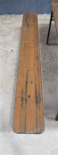 Furniture - Vintage German Oktoberfest Beer Garden Table & Bench, Wood Outdoor Set B55 by The Old Grainery