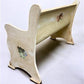 Cream Floral Wooden Bench, Vintage Entryway, Park Bench Church Pew Bench Seating