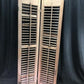 Shutter - Wooden Window Shutter, Victorian Window Louver, Architectural Salvage B48, by The Old Grainery (44 inch tall, Br...