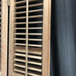 Shutter - Wooden Window Shutter, Victorian Window Louver, Architectural Salvage B48, by The Old Grainery (44 inch tall, Br...