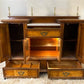 Sideboard - Marble Top Sideboard Cabinet, Vintage Cocktail Bar, Home Bar Counter Table by The Old Grainery (buffet cabinet...