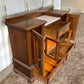 Sideboard - Marble Top Sideboard Cabinet, Vintage Cocktail Bar, Home Bar Counter Table by The Old Grainery (buffet cabinet...