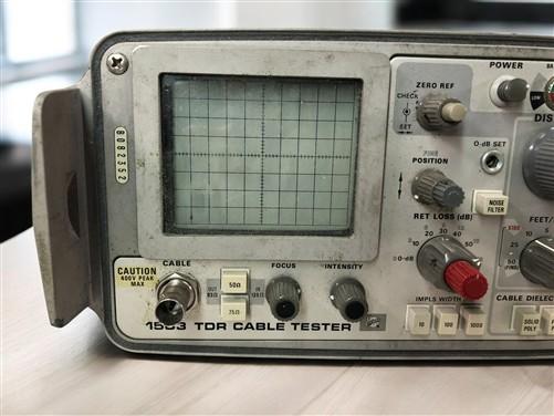 Tektronix 1503 TDR Cable Tester Time Domain Reflectometer USAF Surplus, Parts