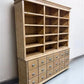 apothecary - Rustic Apothecary Cabinet, Farmhouse Bookcase, Pharmacy Display Hutch, Backbar by The Old Grainery (antique c...