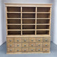 apothecary - Rustic Apothecary Cabinet, Farmhouse Bookcase, Pharmacy Display Hutch, Backbar by The Old Grainery (antique c...