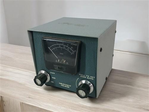 Heathkit HM-2102 SWR Power Meter, Vintage Ham Radio, Standing Wave Wattmeter