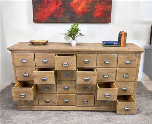 24 Drawer Apothecary Cabinet, Store Cabinet, Store Display Pharmacy Cupboard, A