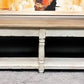 Tables - 72" White Sofa Table with Drawers, Coffee Table, End Table, Entryway, Console, A by The Old Grainery (Bi Level, c...
