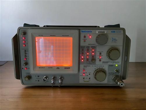 Ham radio - Tektronix 496 Spectrum Analyzer, 1 kHz–1.8 GHz, Vintage RF Test Equipment by The Old Grainery (2712, 9kHz, ana...