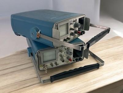 Pair Tektronix 1502 TDR Cable Testers, Vintage Ham Radio, Untested Parts/Repair